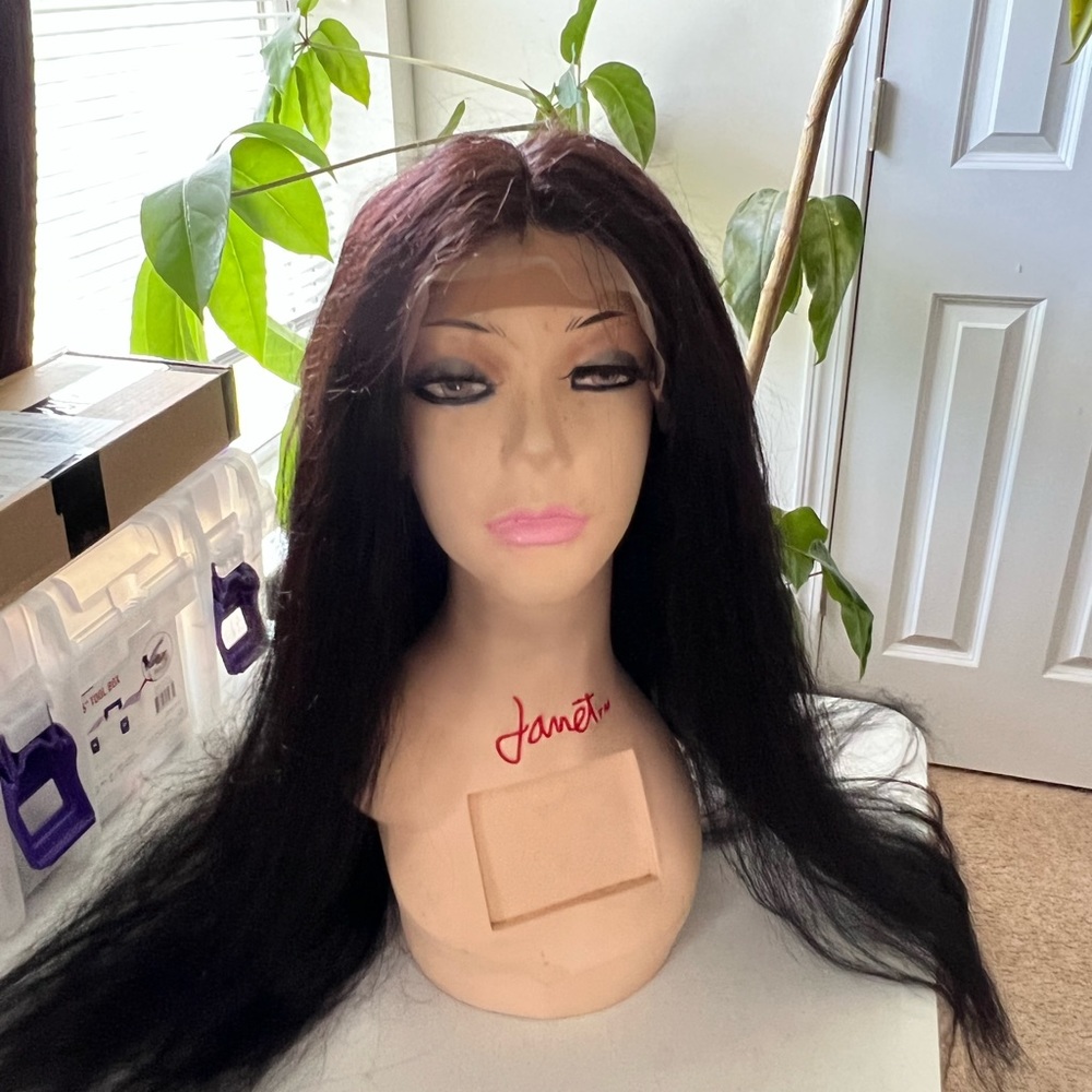 100% BRAZILIAN HUMAN HAIR 32” WIG